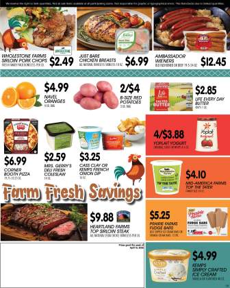 Bayfield Market Weekly Ad - Page #1